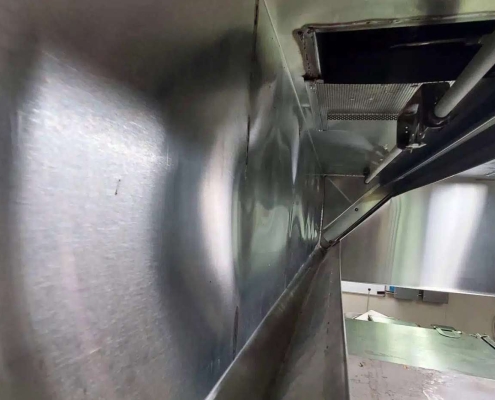 Kitchen exhaust hood maintenance for restaurants and commercial kitchens, Oahu, Hawaii.