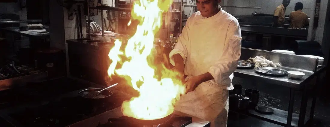 Common causes of restaurant kitchen fires in Hawaii include grease buildup from improper exhaust hood cleaning.